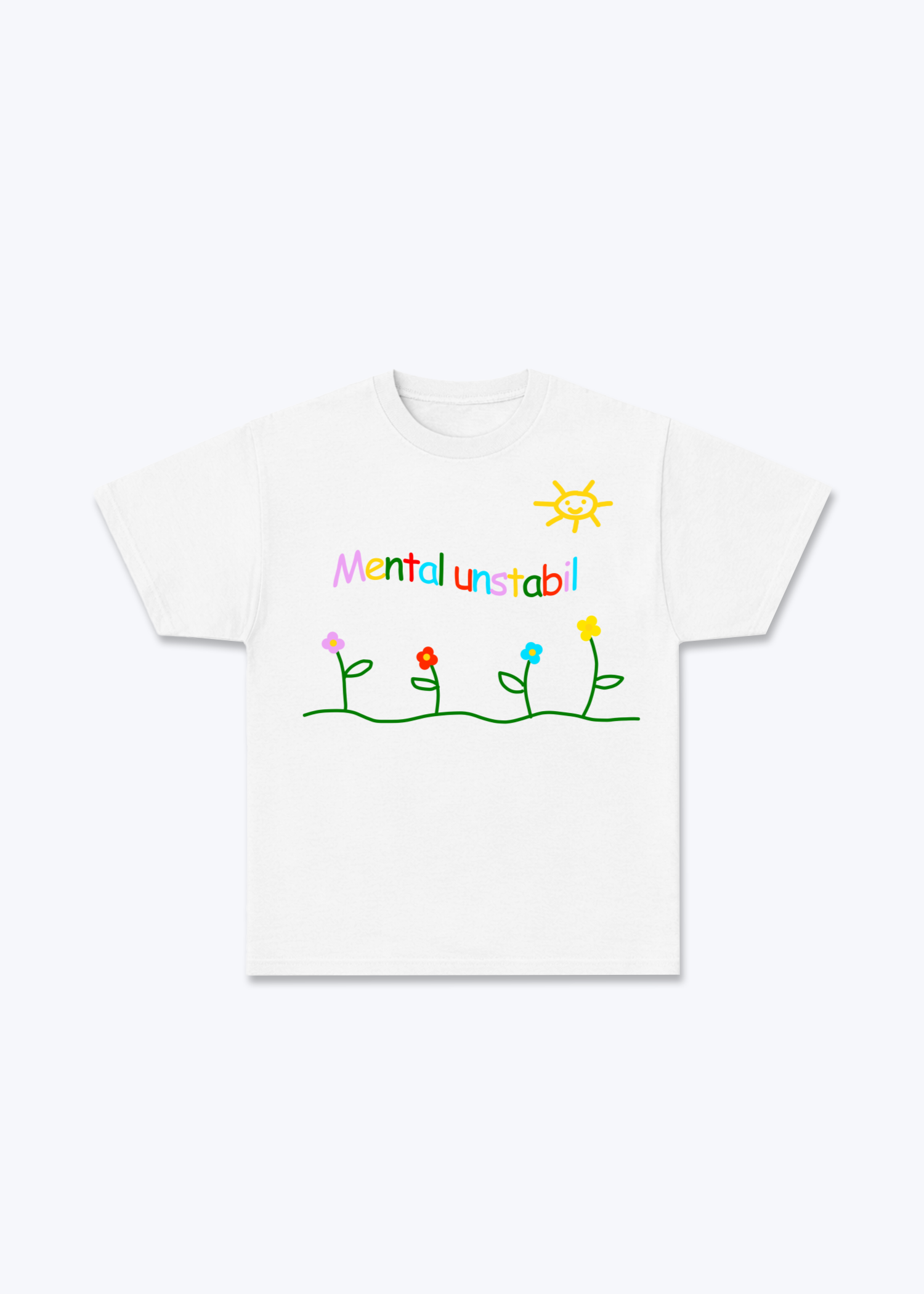 Regular Shirt - White Front (Designed)