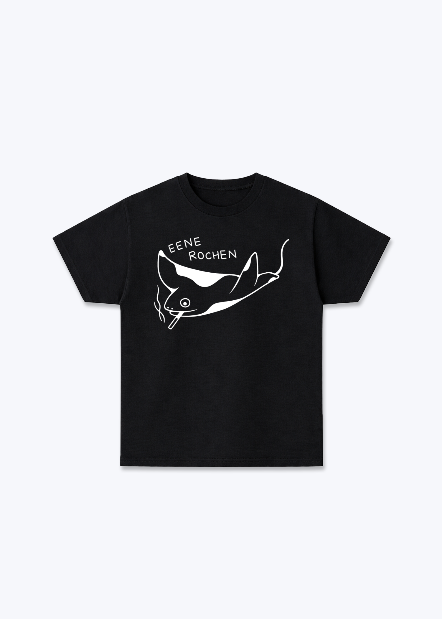EENE ROCHEN Shirt - Black Front (Designed)