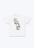 Minifigur Shirt - White Front (Designed)