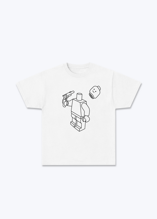 Minifigur 2 Shirt - White Front (Designed)