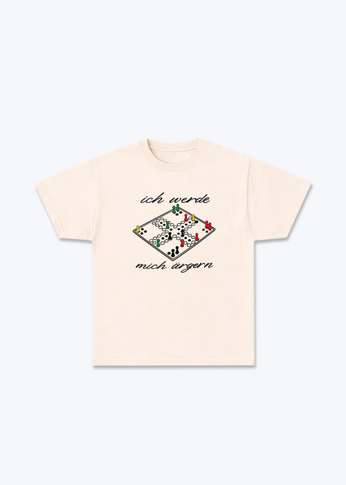 ich werde mich ärgern Shirt - Beige Front (Designed)